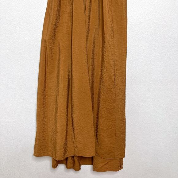 Young Fabulous & Broke Brown Derby Maxi Dress Size Large - Picture 5 of 12